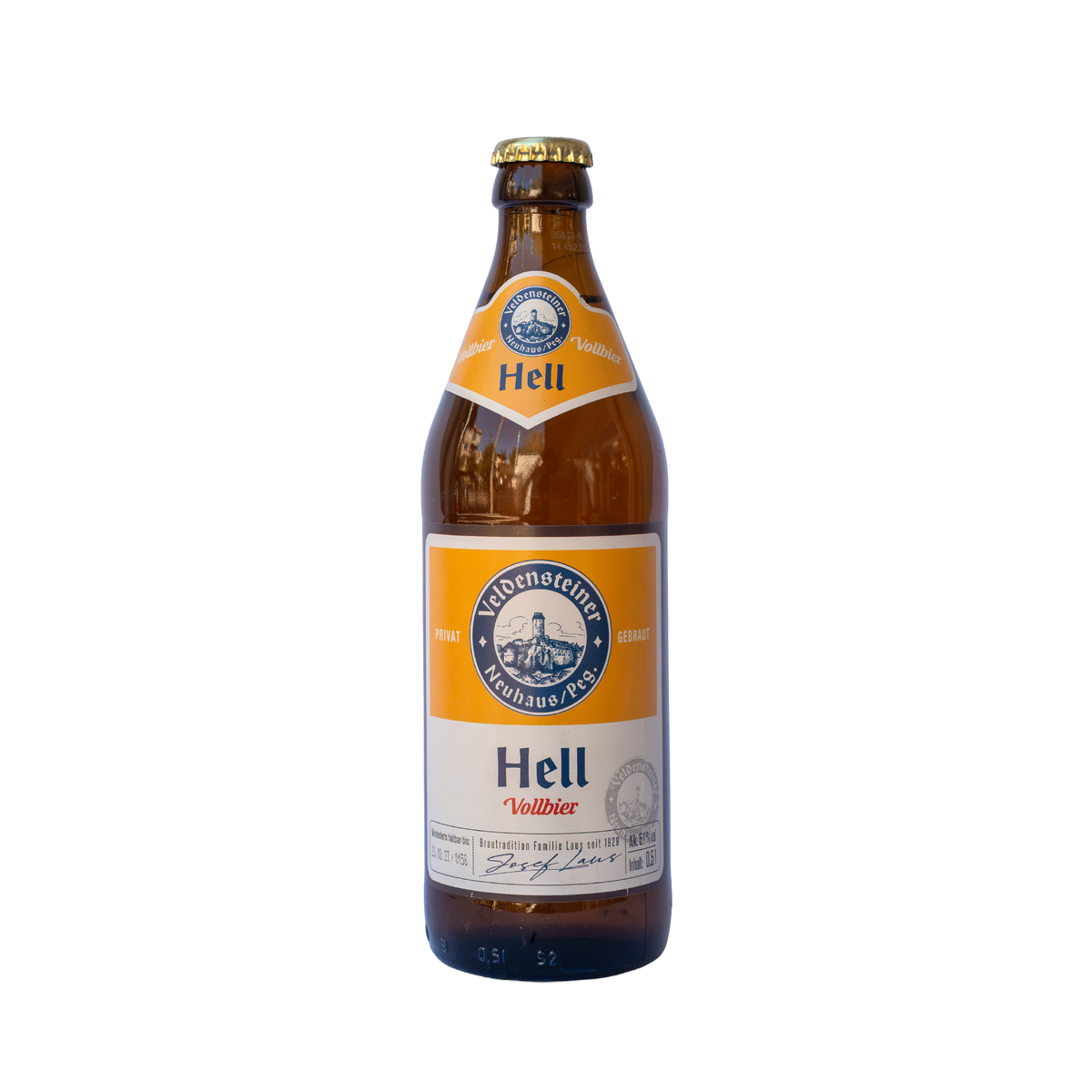 VELDENSTEINER VOLLBIER HELL 0.5L
