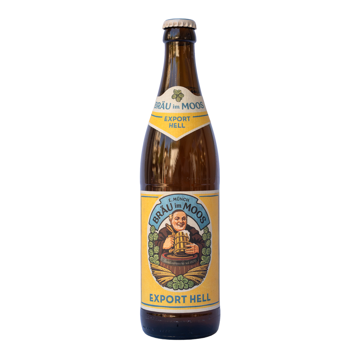 BRAU im MOOS EXPORT HELL 0.5L