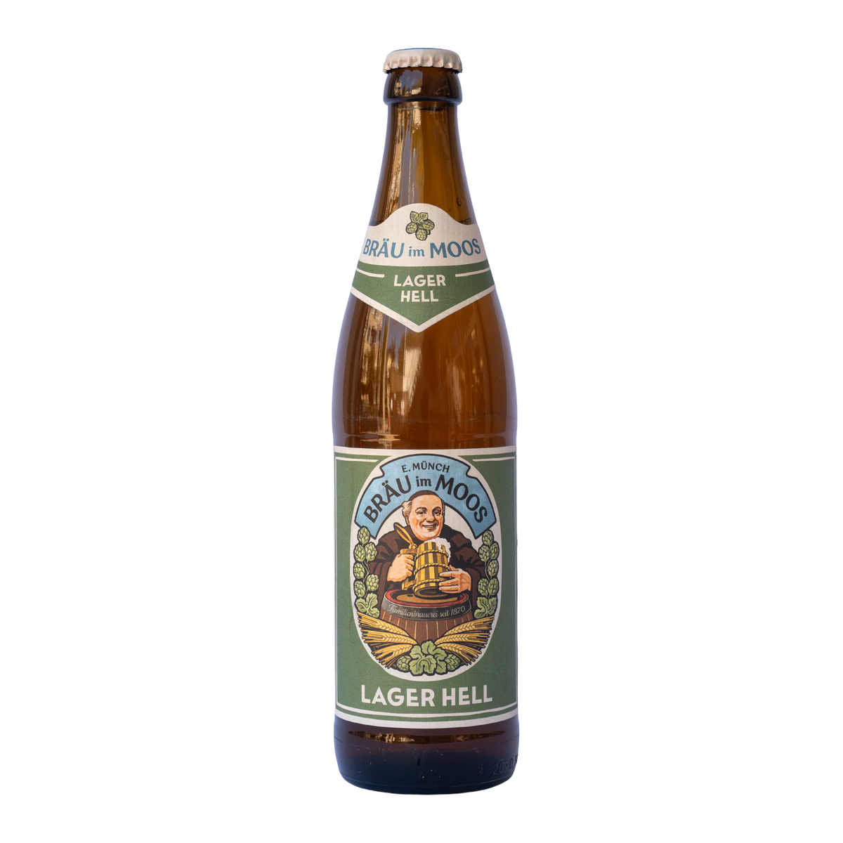 BRAU im MOOS LAGER HELL 0.5L