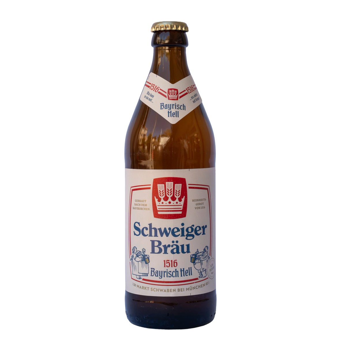SCHWEIGER BRAU 1516 BAYRISCH HELL 0.5L